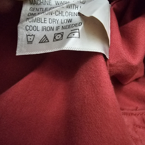 Orvis Mens Button Up Shirt Sz XL Red Longsleeve Casual - Picture 12 of 12